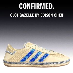 Clot Gazelle blue beaded NWB5